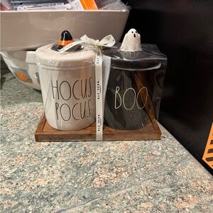 Rae Dunn Halloween Canisters